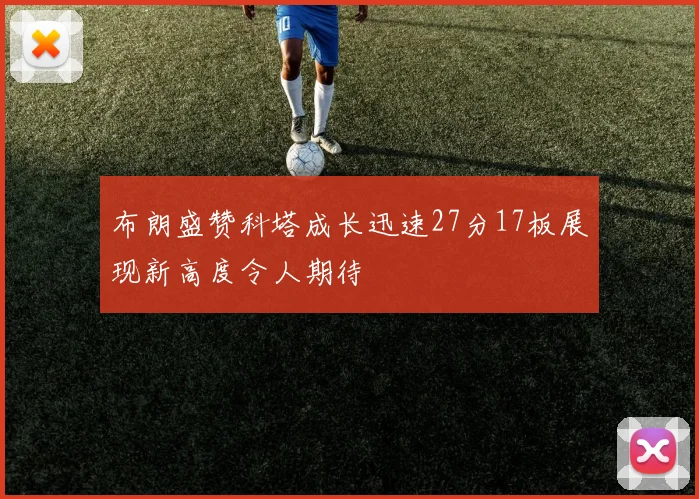 布朗盛赞科塔成长迅速27分17板展现新高度令人期待
